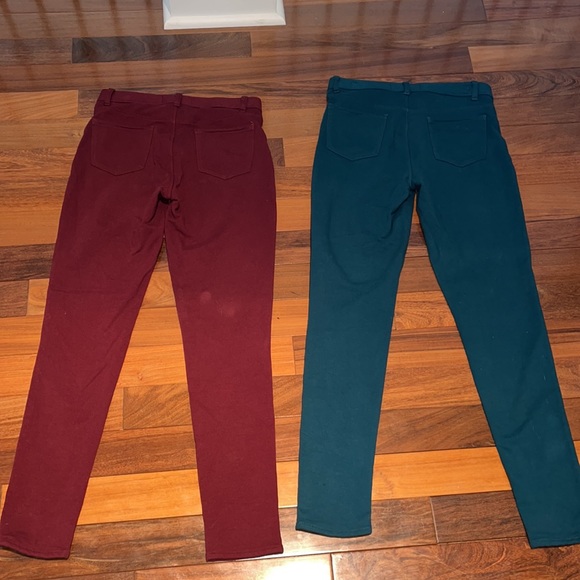 2 Pairs of Girls Size 16 Arizona Jean Co. Jeggings - Picture 5 of 5